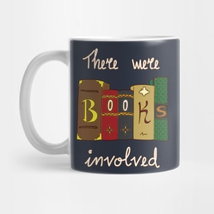 Books Involved (W) Mug